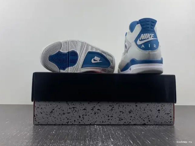 Cheap MAX Blue Jordan Air 4 FV5029-141 Military 0516